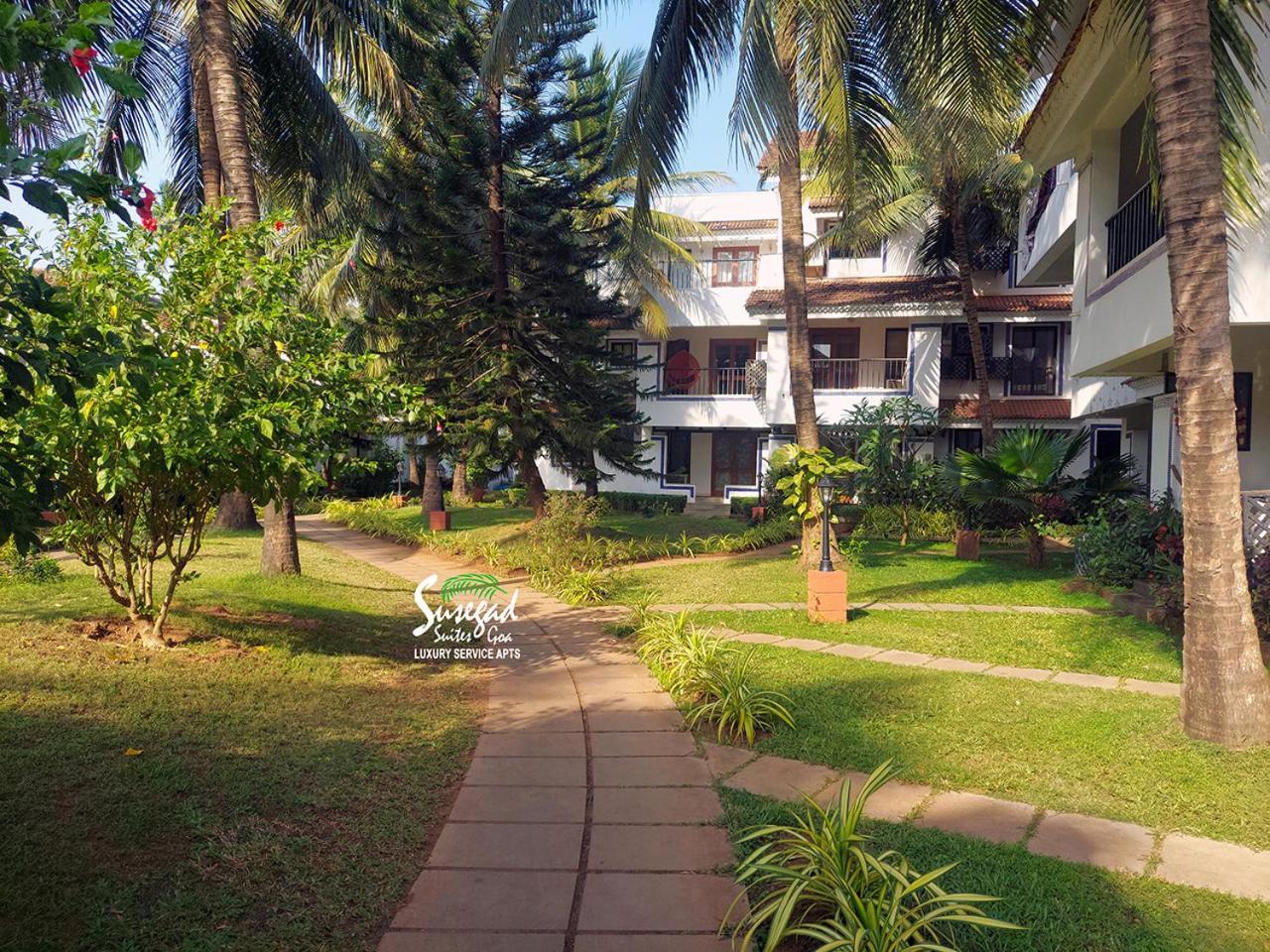 Susegad Suites Arpora Apartments & Villas With Reserved Parking Exterior foto
