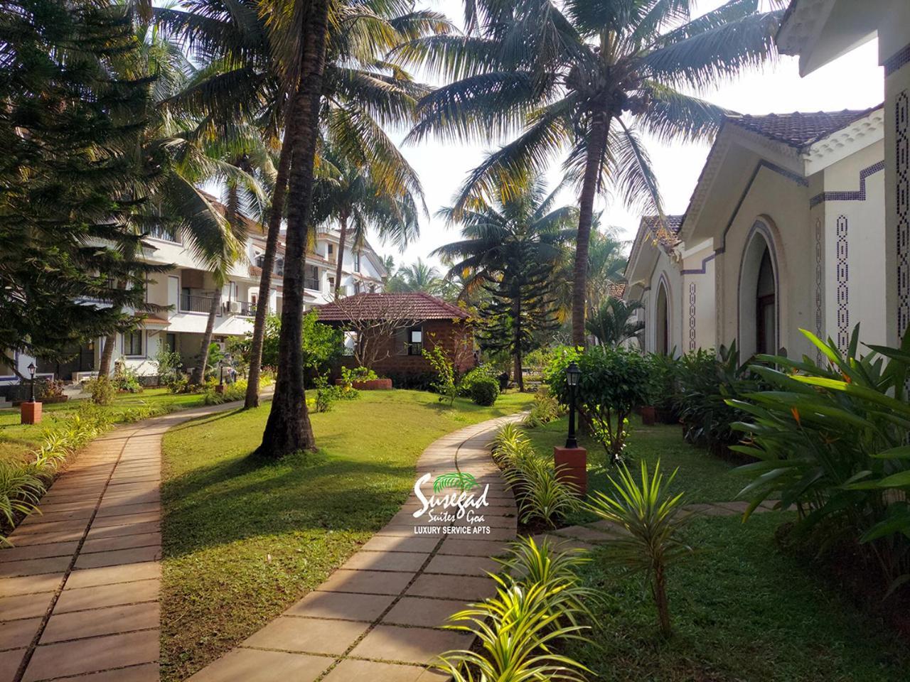 Susegad Suites Arpora Apartments & Villas With Reserved Parking Exterior foto
