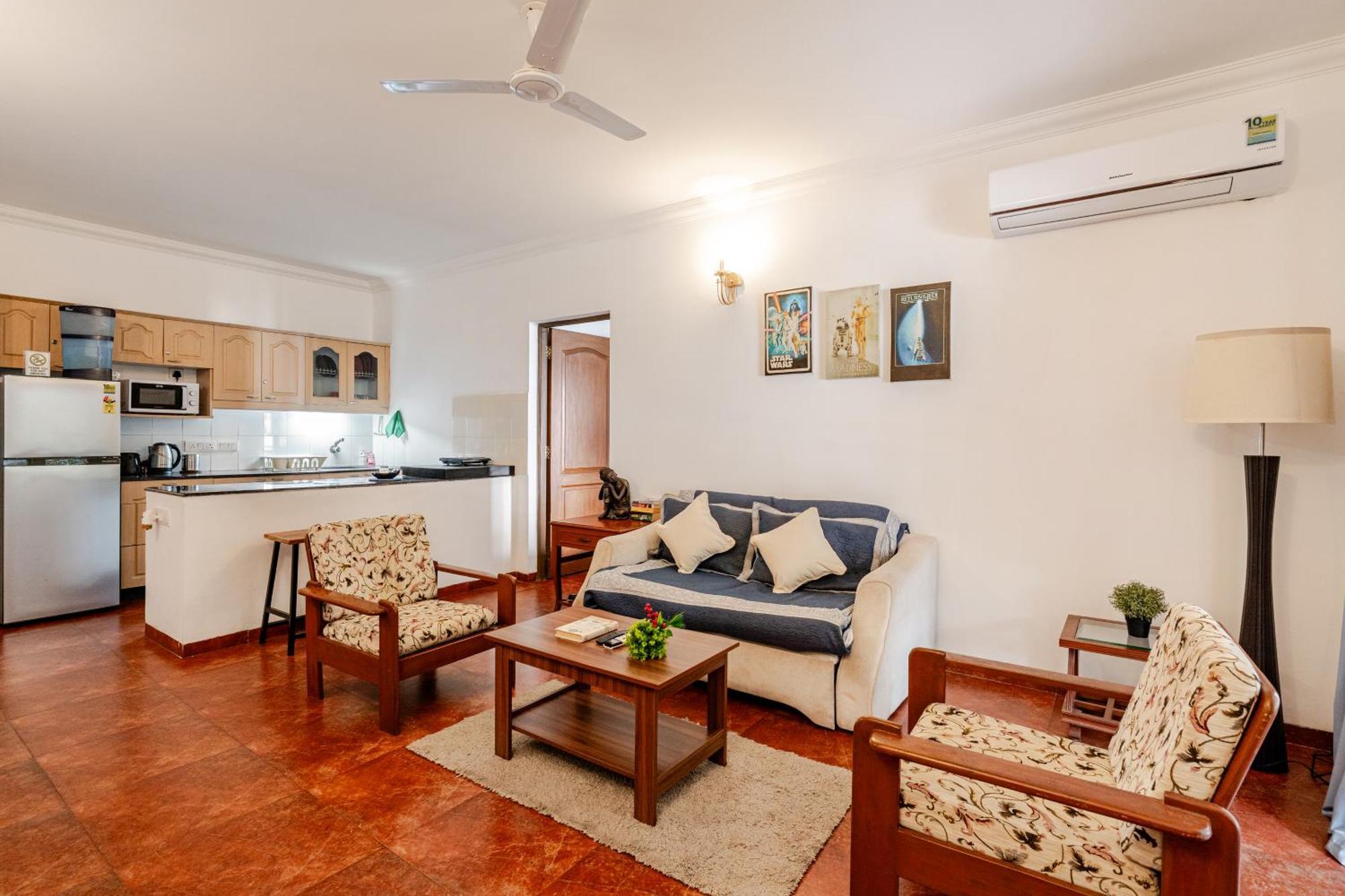 Susegad Suites Arpora Apartments & Villas With Reserved Parking Quarto foto